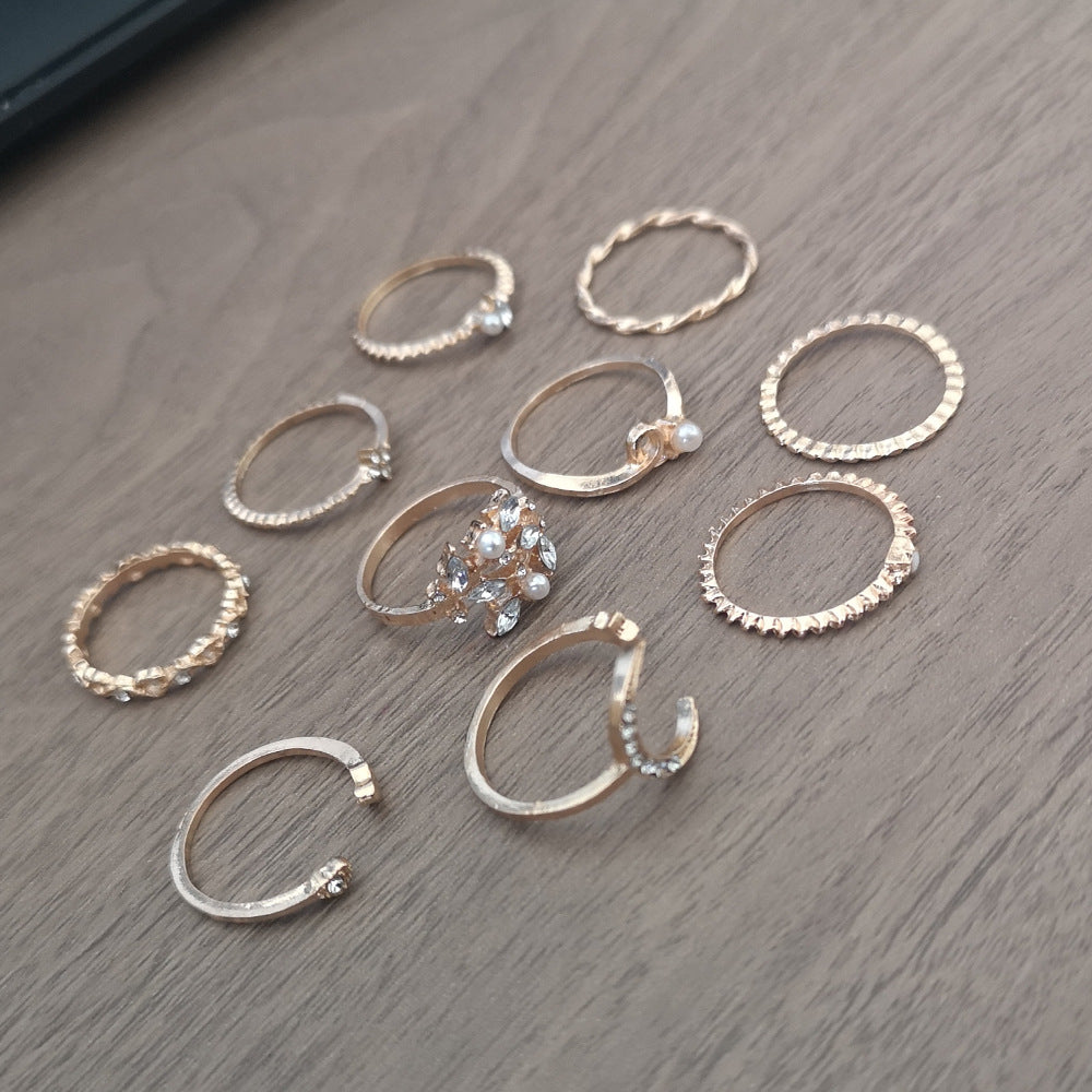 Statement Knuckle Rings Set